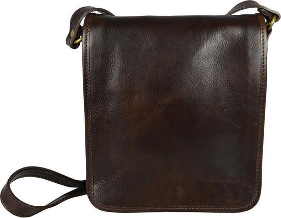 Crossbodytas On The Road - Unisex - Donkerbruin- Alaabouch