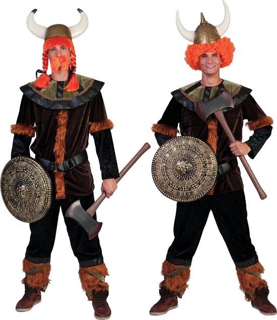 Piraat & Viking Kostuum | Viking Victor Kostuum Man | Maat 56-58 | Carnaval kostuum | Verkleedkleding