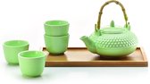 Service à thé Chacult Tanaka - Vert menthe - 6 pièces - Porcelaine - 500 ml