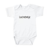 Romper Lachebekje Wit 62/68