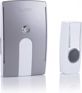 Byron BY504E Draadloze Deurbel Set Grijs