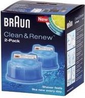 Braun Clean en Renew CCR22 Refill Syncro Reinigingsvloeistof  2Stuks