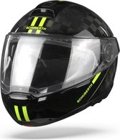 Schuberth C4 Pro Carbon Fusion Yellow Modular Helmet L