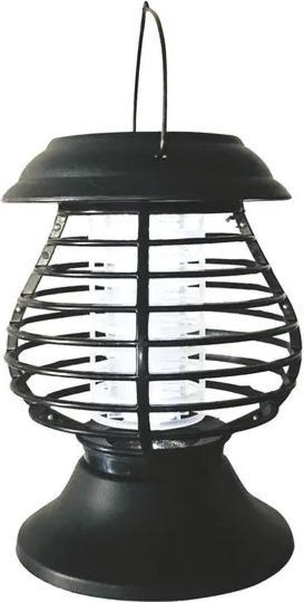 Anti muggen lamp Solar met sensor op zonne-energie. waterdicht – 20 x 14 cm. Tuin Tuinlamp. Camping.