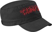 The Cramps Legerpet Red Logo Zwart