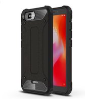 Magic Armor TPU + PC Combinatie Case voor Xiaomi Redmi 6A (zwart)