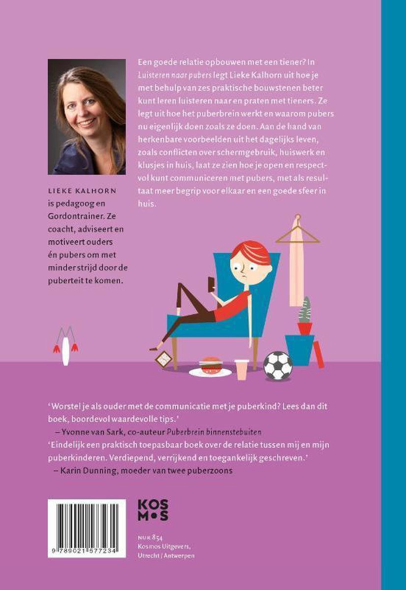 Luisteren naar pubers - back cover
