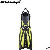 TUSA duikvinnen zwemvinnen zwemvliezen Solla vinnen SF-22 - Geel - M (40-44)