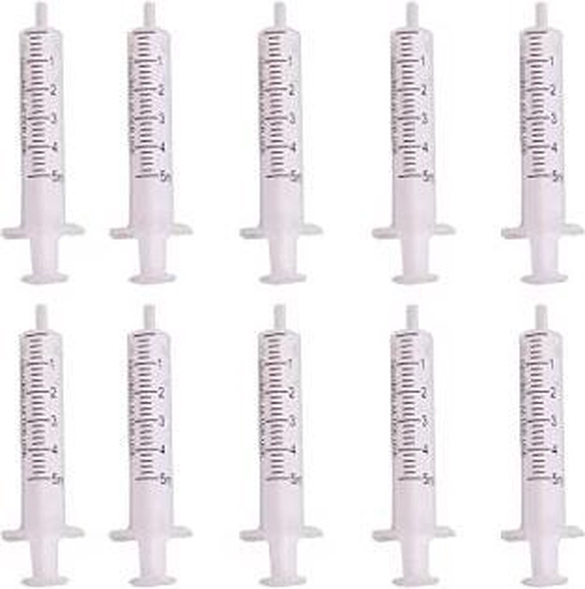 Goedkoopste 20 STUKS Wegwerp (injectie) spuit _ DOSEERSPUIT . 5ml STERIEL