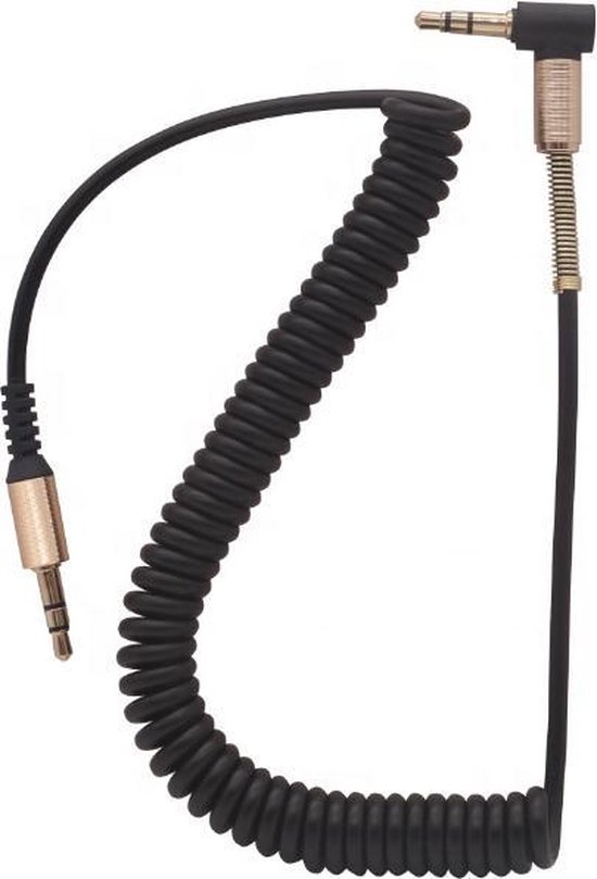 Gmedia DJ Stereo Audio Jack Kabel 3.5 mm AUX Kabel Krul Uitrekbaar