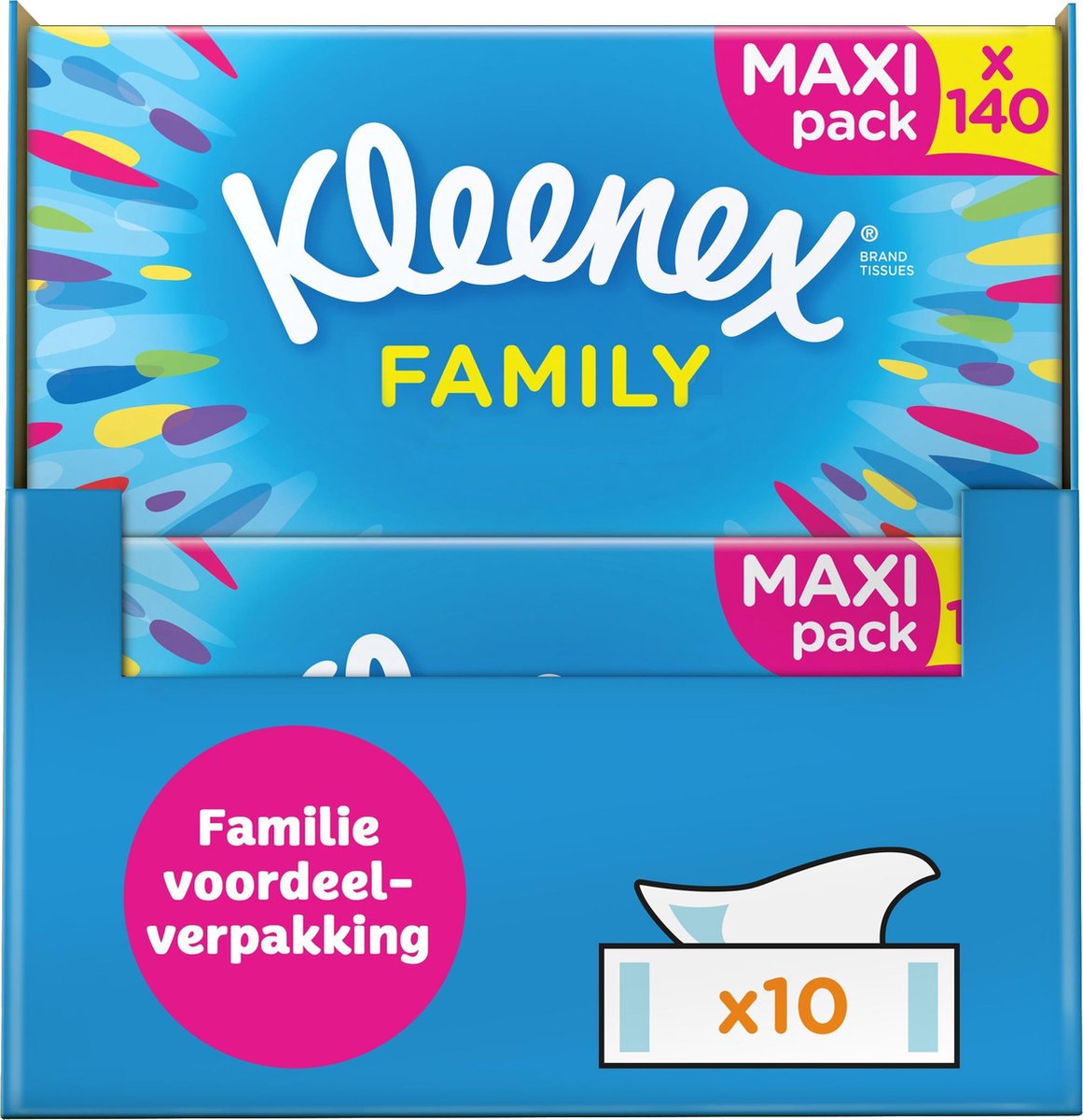 Kleenex tissues - Family Box - Voordeel - 1400 zakdoekjes