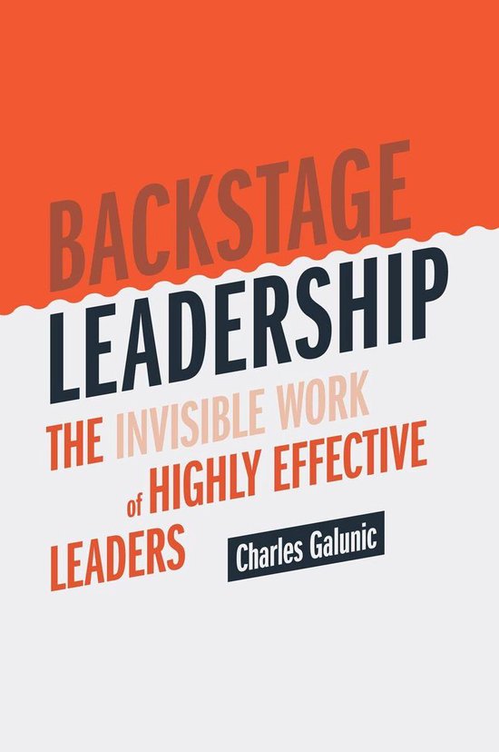 Business and Management (R0) - Backstage Leadership - cover