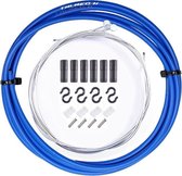 7 in 1 cilindrische kop PVC remkabel buisset voor mountainbike (blauw)