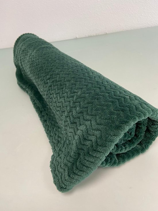 Fleece deken - groen |