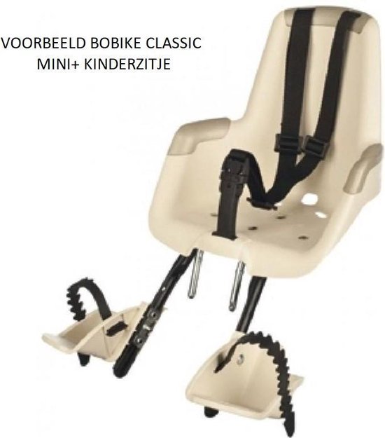 Inlay (kussentje) Bobike Classic Mini+ (voorzitje), Pied de poule Black,  PAST ALLEEN | bol.com