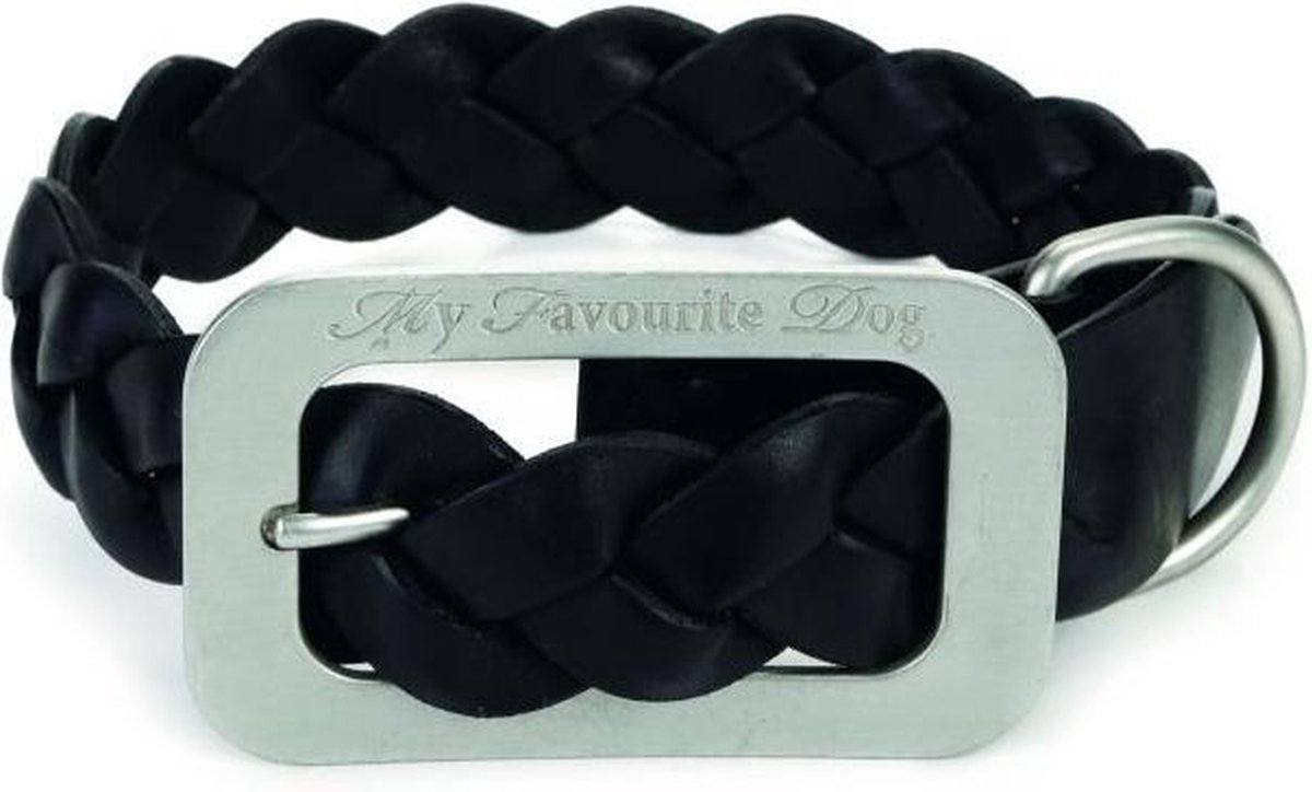 Leren halsband