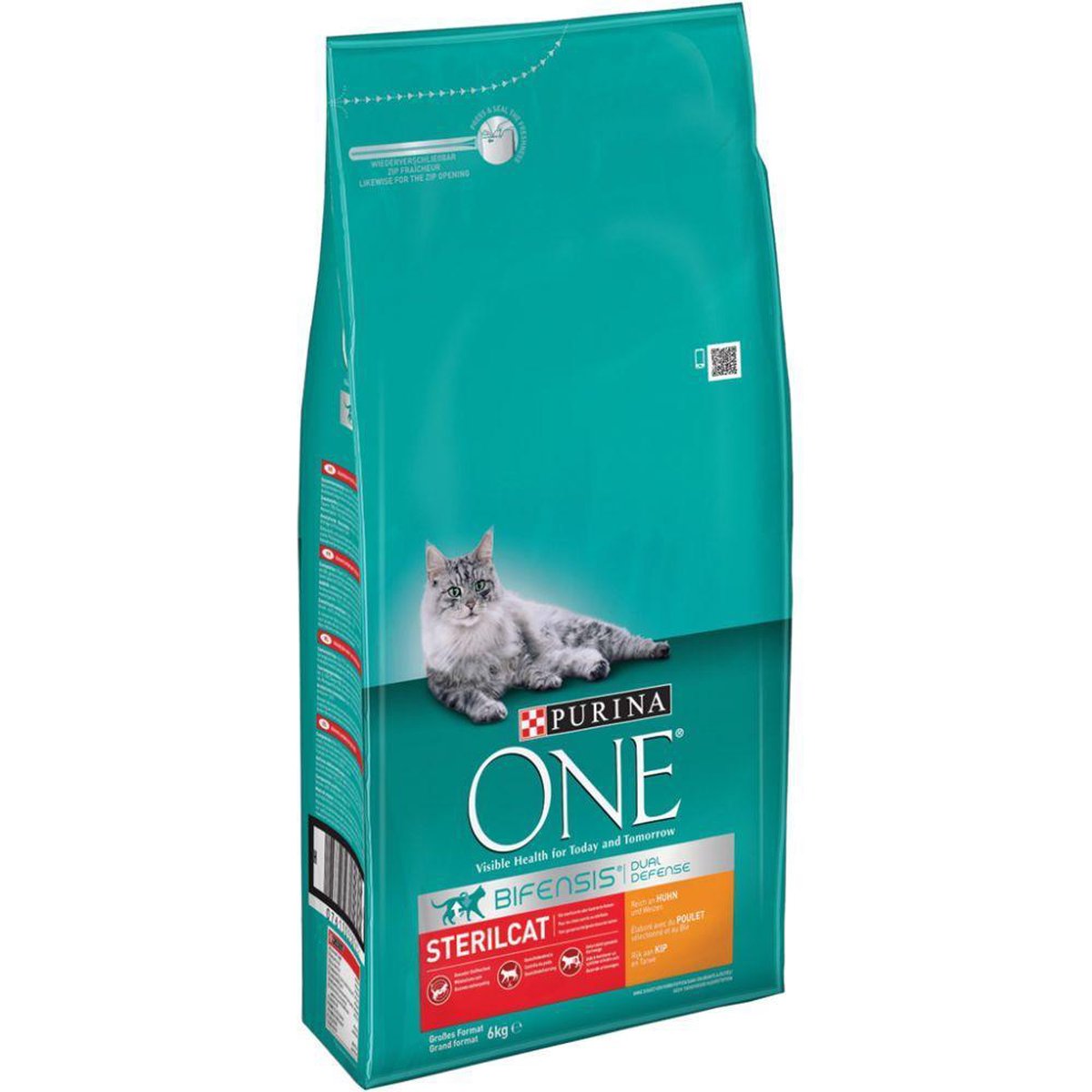 Purina ONE Sterilcat Adult - Kattenvoer Kip & Tarwe - 6kg