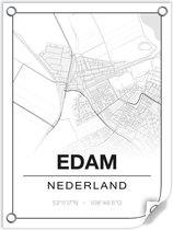 Tuinposter EDAM (Nederland) - 60x80cm