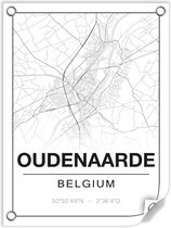 Tuinposter OUDENAARDE (Belgium) - 60x80cm