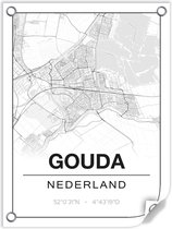 Tuinposter GOUDA (Nederland) - 60x80cm