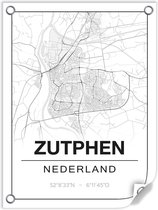Tuinposter ZUTPHEN (Nederland) - 60x80cm