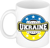 Ukraine / Oekraine embleem mok / beker 300 ml