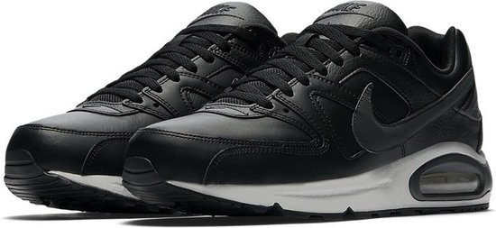 Nike Air Max Command Leather Sneakers Heren - Black/Anthracite-Neutral Grey