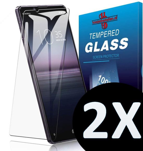Patriottisch Slovenië Diakritisch Sony XPERIA 1 II Screenprotector Glas Gehard Tempered Glass - 2 X | bol.com