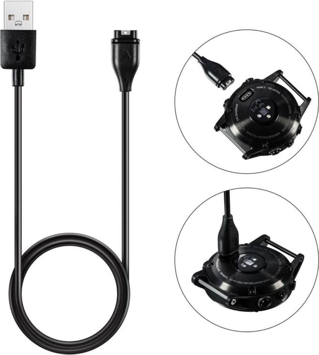 Garmin Vivoactive HR USB-oplaadkabel - - Voor 23.59u, morgen in huis