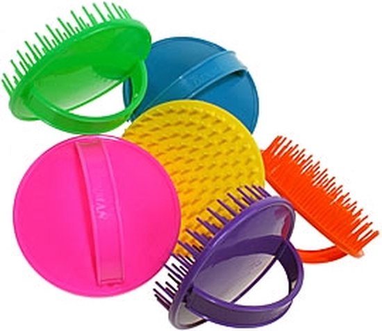 Denman Be-Bop Brush D6 Shampoo + Massage Borstel Ref.DE006 Fancy Colors  1Stuks | bol