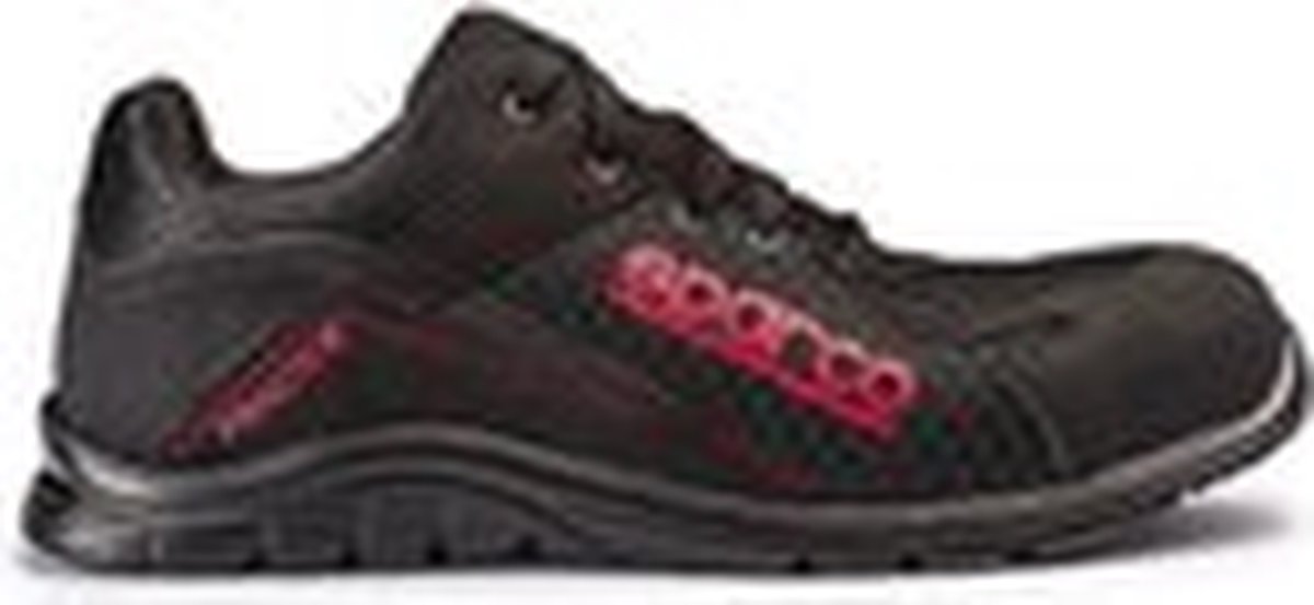 Sparco PRACTICE NIGEL – S1PL Veiligheidsschoen met Ademend Bovenwerk - Zwart - Maat - 36