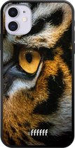 iPhone 11 Hoesje TPU Case - Tiger #ffffff