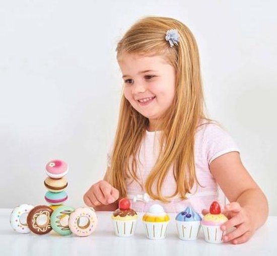 Thumbnail van een extra afbeelding van het spel Le Toy Van Honeybake Play Cupcakes
