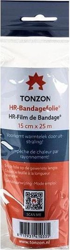 Afbeelding van Tonzon HR Bandagefolie - 150 mm x 25 m 150 mm x 25 m