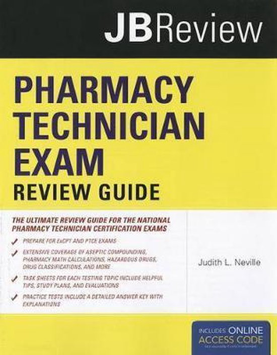 Pharmacy Technician Exam Review Guide &amp; Navigate Testprep ...