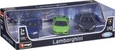 Bburago Lamborghini set van 3 modellen div. schaalmodel 1:43