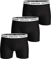 Björn Borg Basic boxershort 3-pack zwart/wit - maat XL