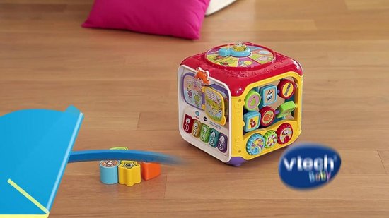 VTech Baby Activiteiten Kubus - Educatief Babyspeelgoed - Dieren, Cijfers  en Kleuren -... | bol.com