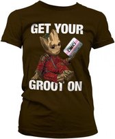 GUARDIANS OF THE GALAXY - T-Shirt Get Your Groot On - GIRL (L)