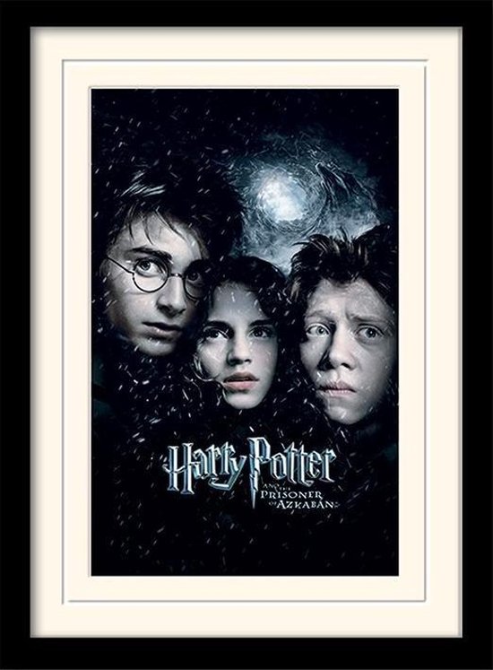Poster - Harry Potter Mounted & Prisoner Azkaban - 40 X 30 Cm - Multicolor