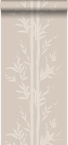 Origin behang bamboe warm zilver - 345751 - 53 cm x 10,05 m