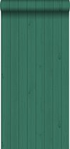 ESTAhome behangpapier smalle sloophout planken tropisch junglegroen - 128853 - 53 cm x 10,05 m