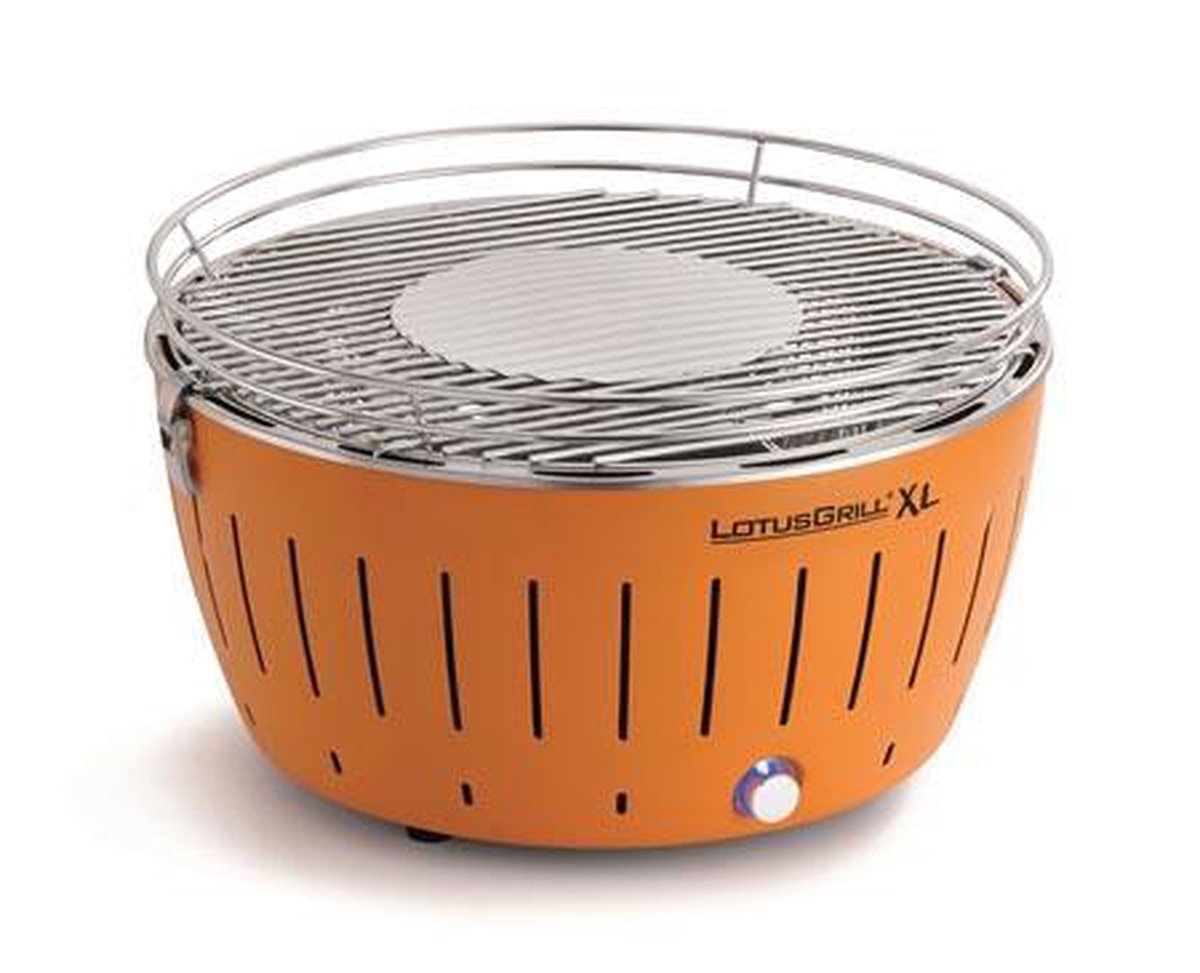 | LotusGrill XL Tafelbarbecue Ø435mm Oranje LotusGrill XL Tafelbarbecue – Ø435mm – Oranje | Prijzengids.nl