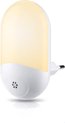 LED-nachtlampje plug-in/stopcontact – nachtlampje met dag/nacht sensor – Werkt op stroom – Warmlicht – Voor in de baby/kinder kamer