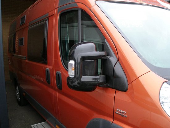 Milenco Mirror Protector Ducato - 2 stuks - Zwart — afbeelding 2