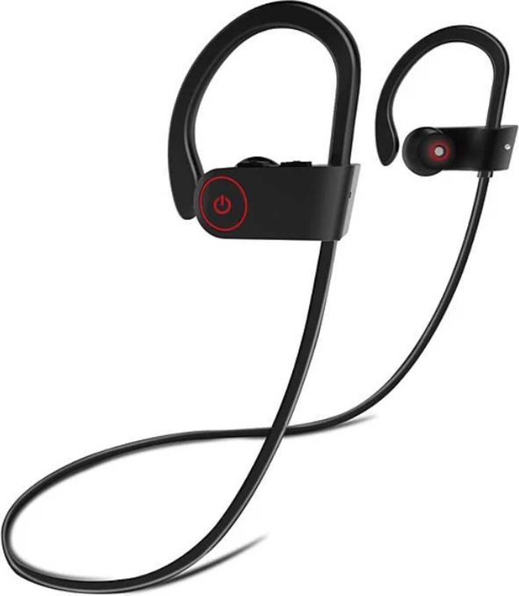 MANI Bluetooth Oordopjes Draadloos - In ear oortjes handig voor Hardlopen en Sport- Zwart/Zwart - MANI