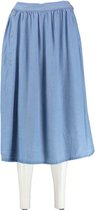 Vero moda lange soepele lyocell denim rok - valt 1 maat kleiner - Maat XS