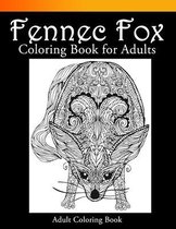 Fennec Fox Coloring Book For Adults