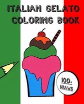 Italian Gelato Coloring Book