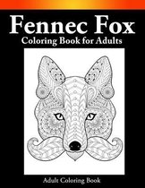 Fennec Fox Coloring Book For Adults